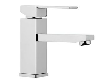 QUBIKA - Single handle 1 hole washbasin mixer without waste by Remer Rubinetterie - view 3